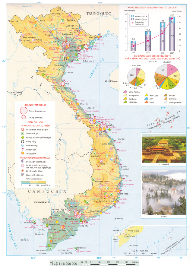 Bản đồ du lịch Việt Nam đã cập nhật đến năm 2024, giúp bạn dễ dàng lên kế hoạch cho chuyến du lịch của mình. Công nghệ átlát đem đến trải nghiệm thú vị, cho phép bạn khám phá các điểm đến vô cùng sống động như phố cổ Hội An, vịnh Hạ Long hay những rừng thông tuyết đẹp như tranh tại Sa Pa. Hãy trải nghiệm và khám phá Việt Nam qua bản đồ du lịch đầy thú vị này!