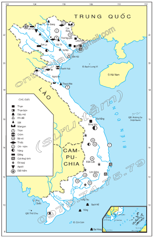 Bài 26. Đặc điểm tài nguyên khoáng sản Việt Nam (Địa lý 8) – ÔN ...